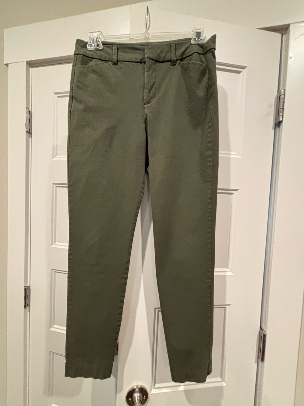 Old Navy Olive Green Pixie High-Rise Pants